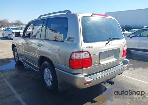 2000 Lexus Lx 470 z USA, uszkodzony, nr VIN JT6HT00W8Y0118377